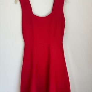 BCBG MaxAzria Elegant Red Sleeveless Dress